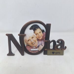 Malden International Nana Bronze Novelty Frame Photograph Grandma Gift Standing